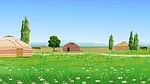 nature, figure, yurt