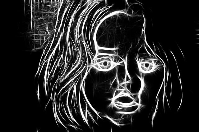Free angel child ghost illustration