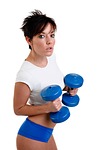 fitness, dumb bells, muscle