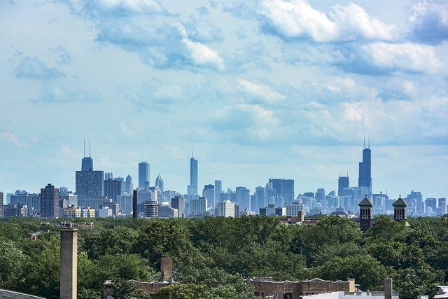 Free Chicago Skyline photo and picture