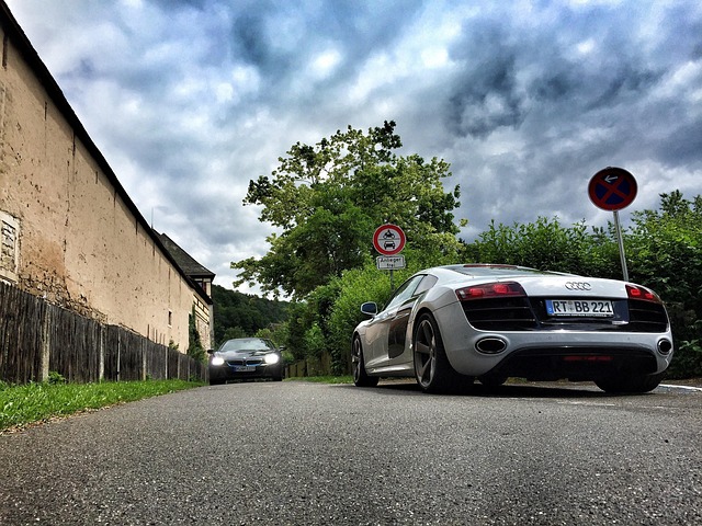 Free Sports Car Road photo and picture