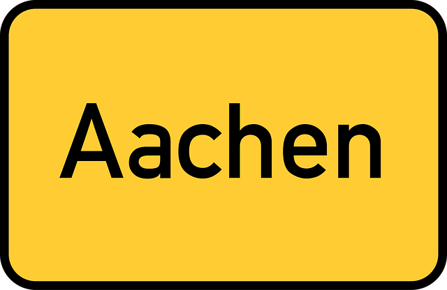 Free aachen aix-la-chapelle north rhine-westphalia illustration