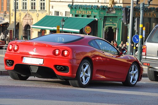 Ferrari, Rojo, Automóvil