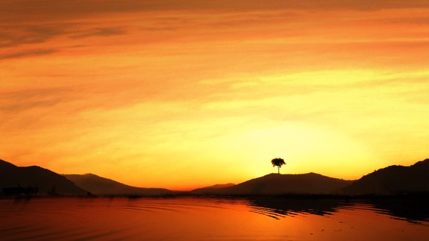 Free Sunset Water photo and picture