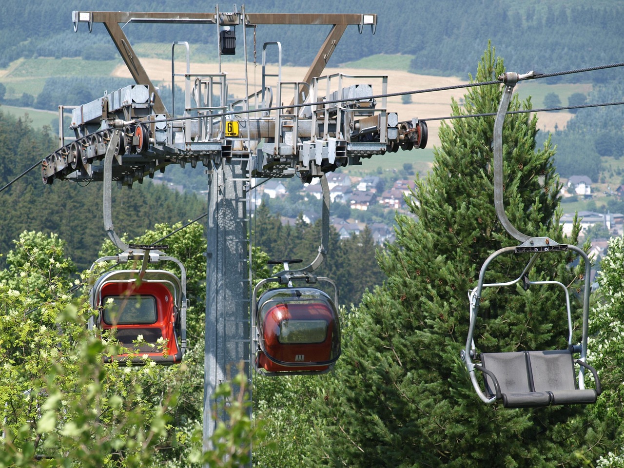 Cable Car - free online jigsaw puzzle photo