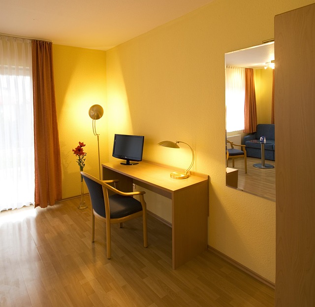 Bureau, Milieu, Architectuur, Decor
