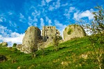 corfe castle, monument, england