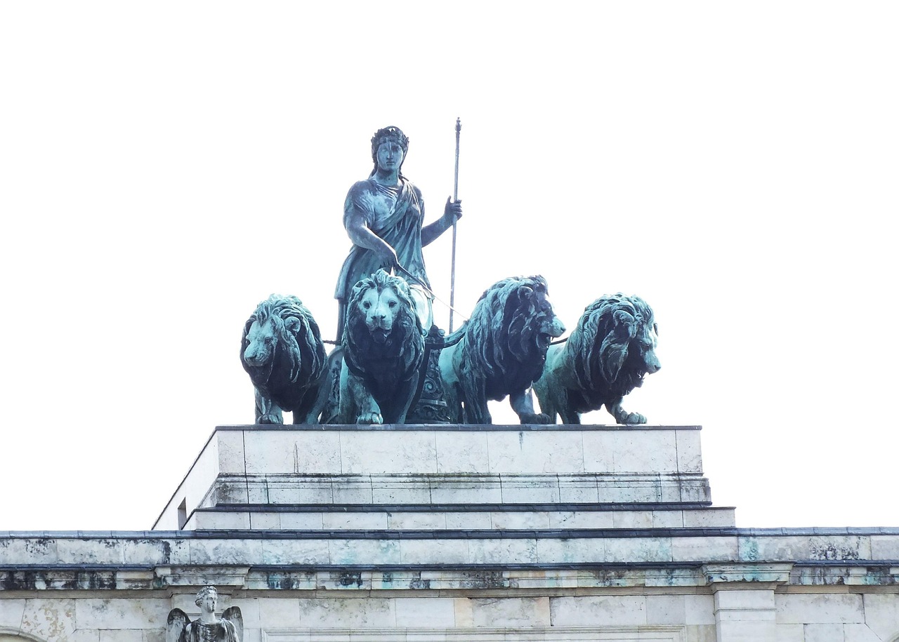 Free Munich Victory Gate photo and picture