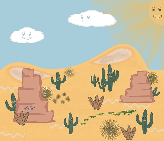Desierto, Contento, El Verano, Caliente