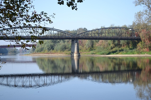 Free Bridge River photo and picture