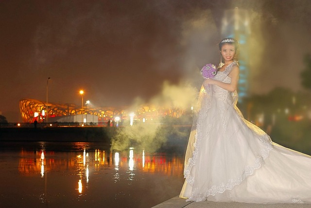 Free Beautiful Wedding Dress photo and picture