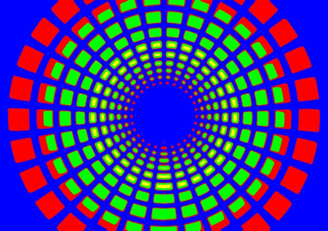 Free rings circles concentric illustration