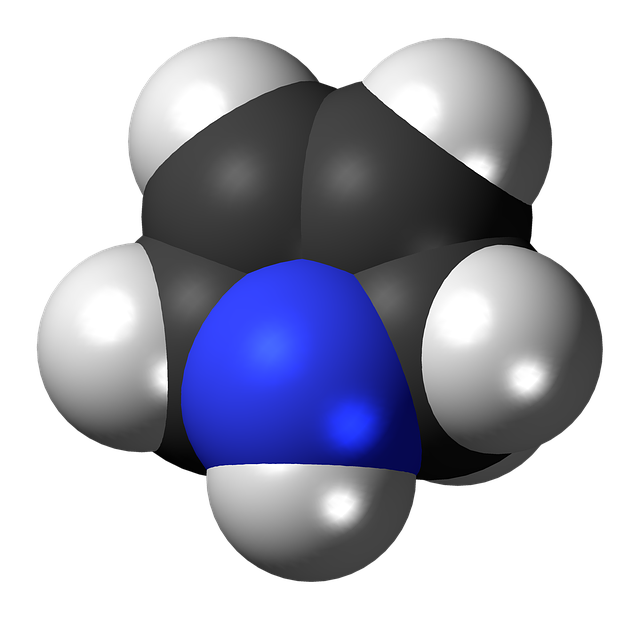 Download free HD stock image of Pyrroline Molecule Free pyrroline molecule chemistry illustration