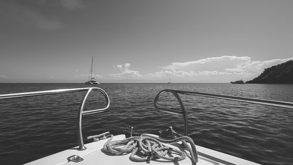 Boot, Wasser, Meer, Lipari, Eolie
