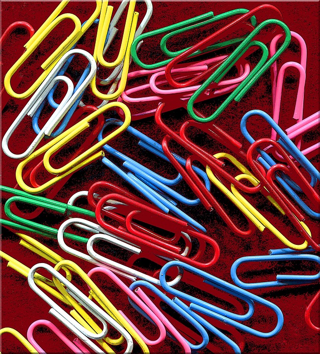 Paperclip Multicoloured Free photo on Pixabay Pixabay