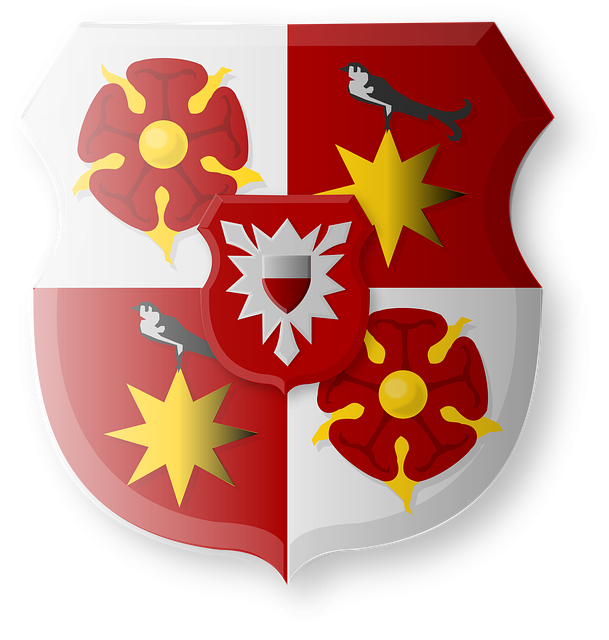 Free alliantiewapen coat of arms heraldry vector