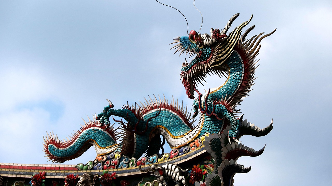 Dragon - free online jigsaw puzzle photo
