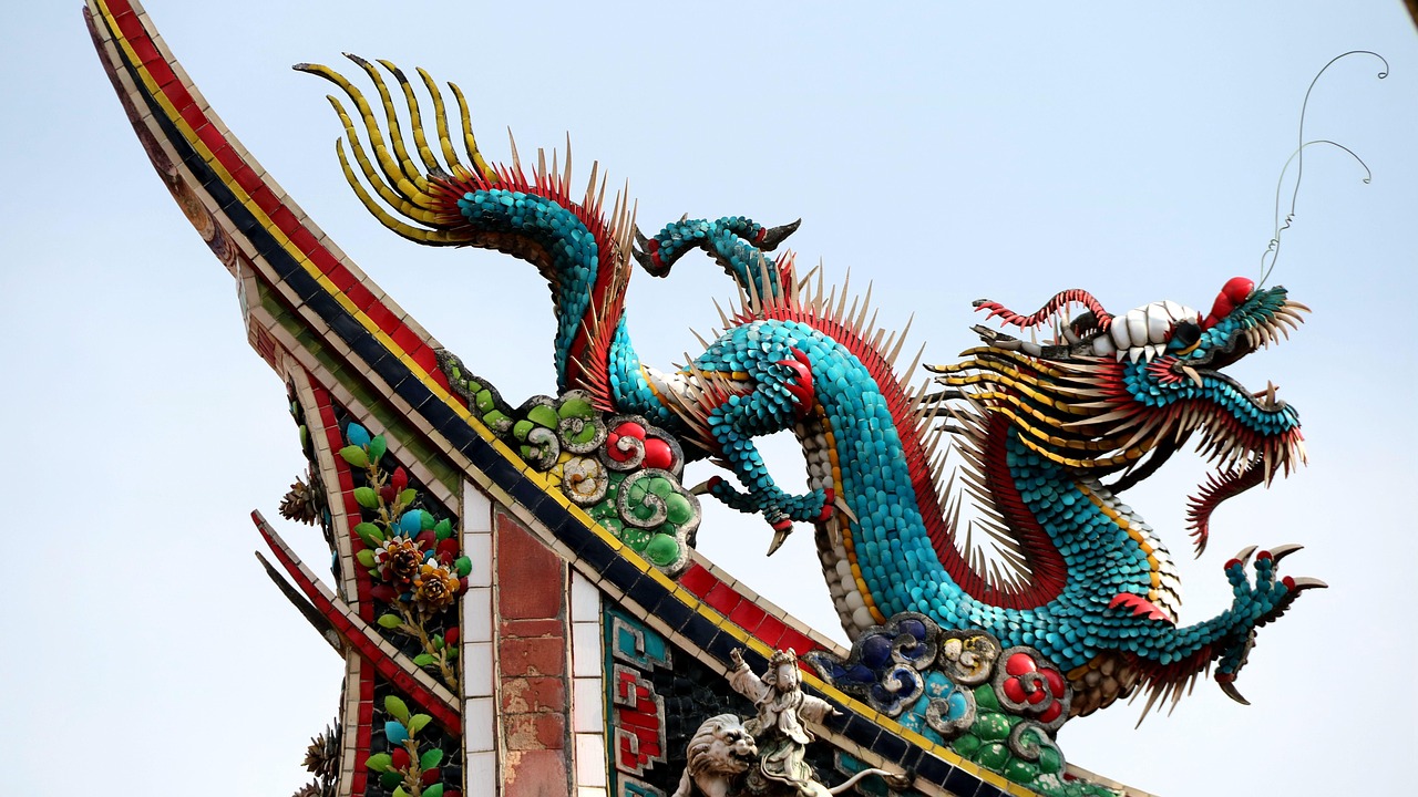 Dragon - free online jigsaw puzzle photo