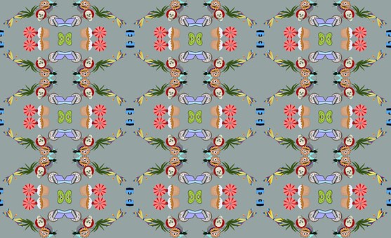 Mønster, Retro, Design, Moderne