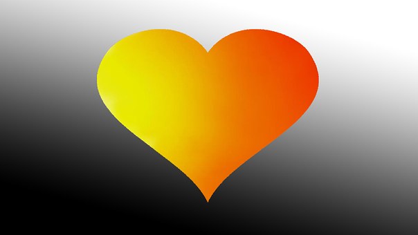 Free Heart Colors illustration and picture