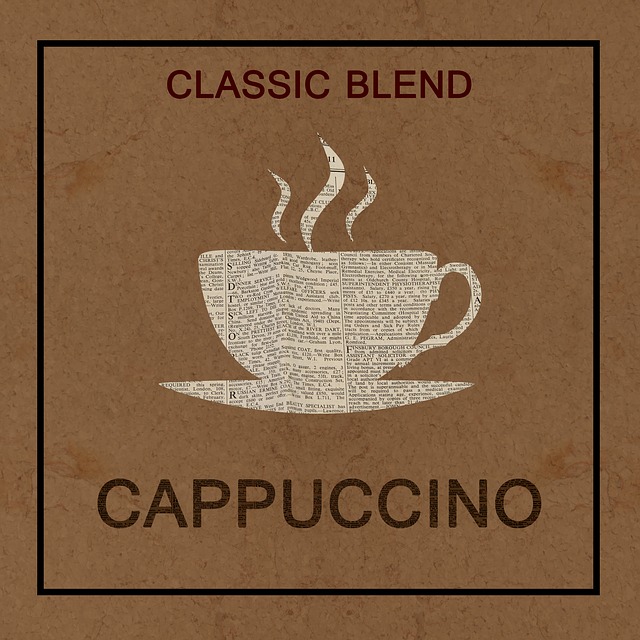 Free coffee cappuccino art illustration