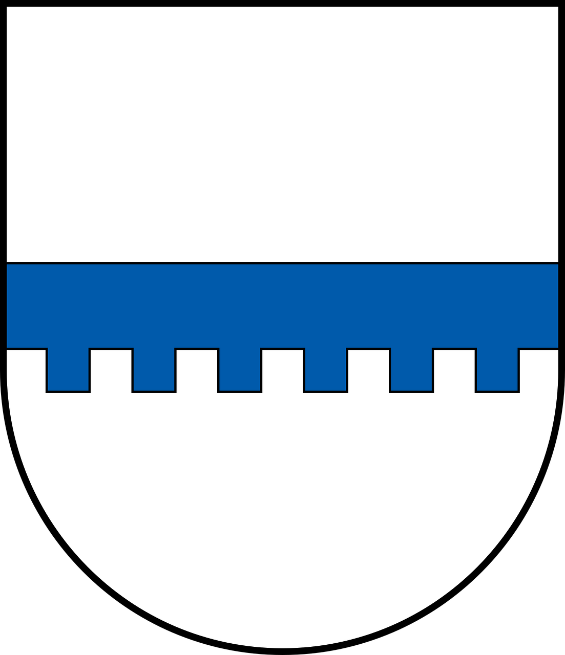 Free heraldry coat of arms symbol vector