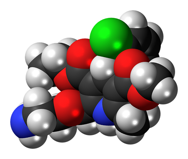 Free amlodipine calcium channel illustration