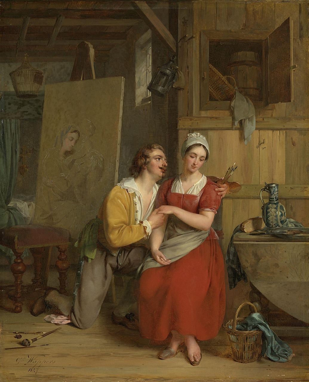 Peinture Amoureux Personnes Photo Gratuite Sur Pixabay