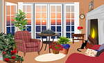 living room, living, armchairs