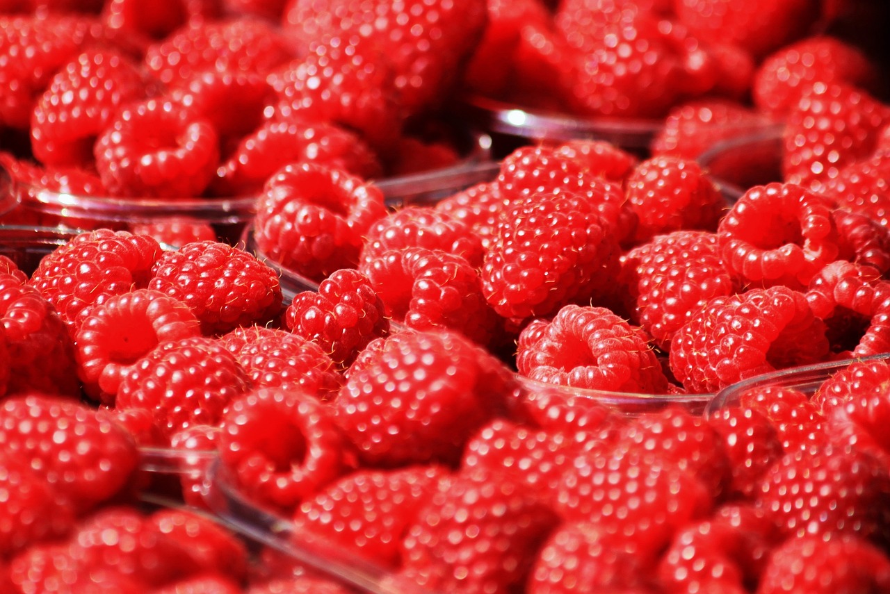 Raspberries - free online jigsaw puzzle photo