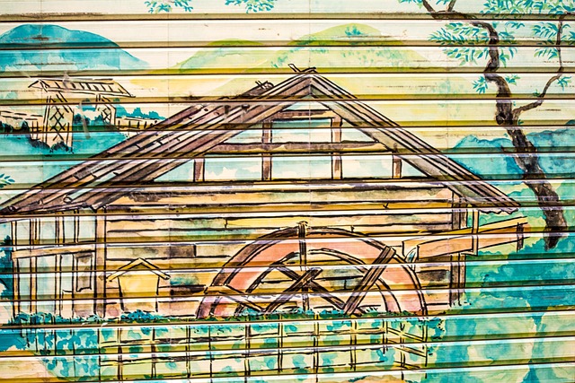 Free Door Mural photo and picture