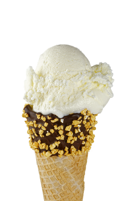 Free ice cream ice cream cone sweet dish illustration