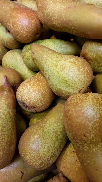 Peras, Fruta, Comida, Cosecha, Verde