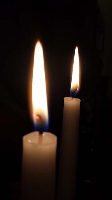 Vela, Fuego, Luz, Luz De Una Vela