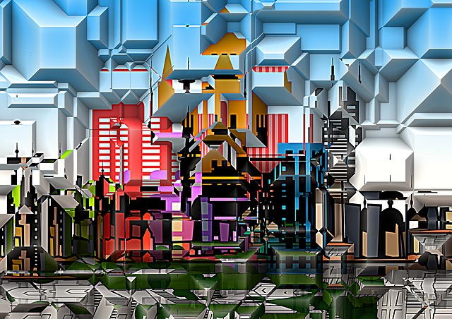 Free architecture city house illustration