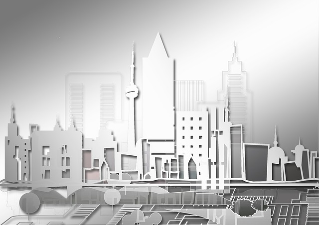 Free architecture city house illustration