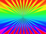 rainbow, colour, star