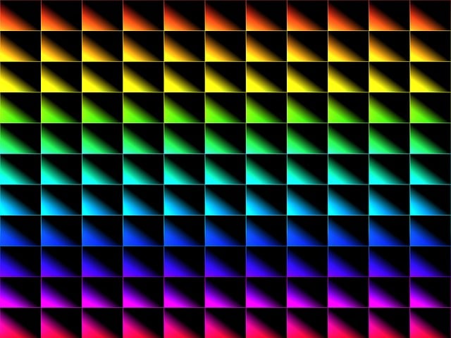 Free rainbow colour bright illustration