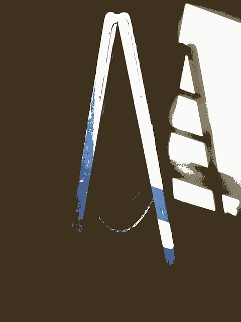 Free ladder the shade sun illustration