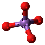 arsenate, anion, model