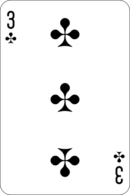 Free clubs three deck vector