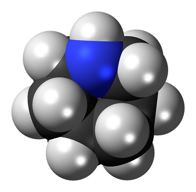 Free azepane heterocycle nitrogen illustration