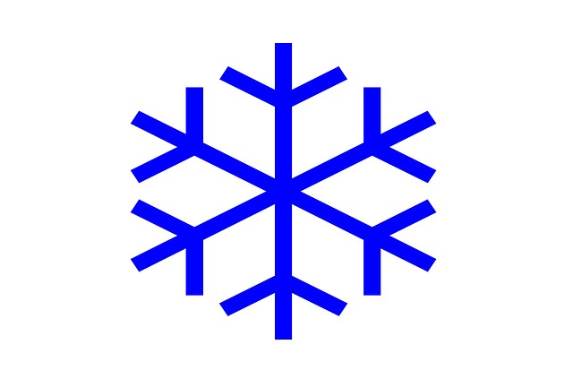 Sne, Vinter, Frost, Hvid, Snefnug, Blå