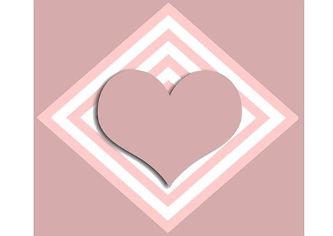 Free Pink Heart Pink illustration and picture