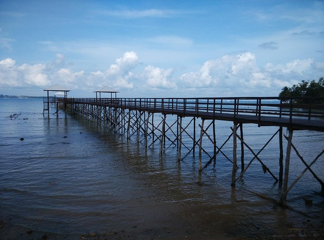Strand, Zee, Brug, Steiger