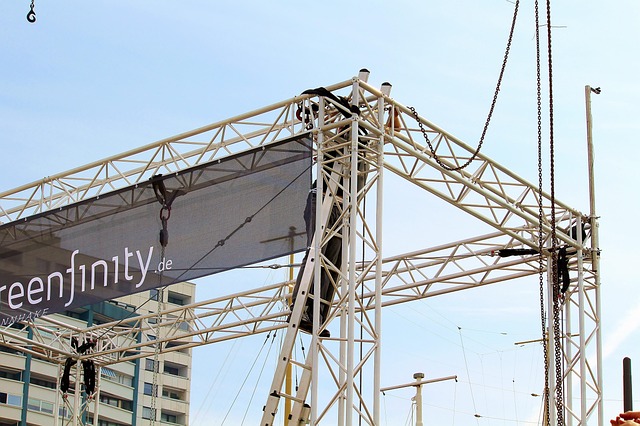 Free Stage Construction Steel Construction photo and picture
