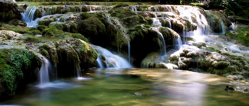 Kaskade, Wasser, Fluss, Berg, Natur
