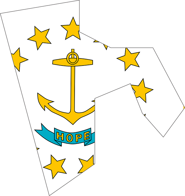 Free rhode island state usa vector
