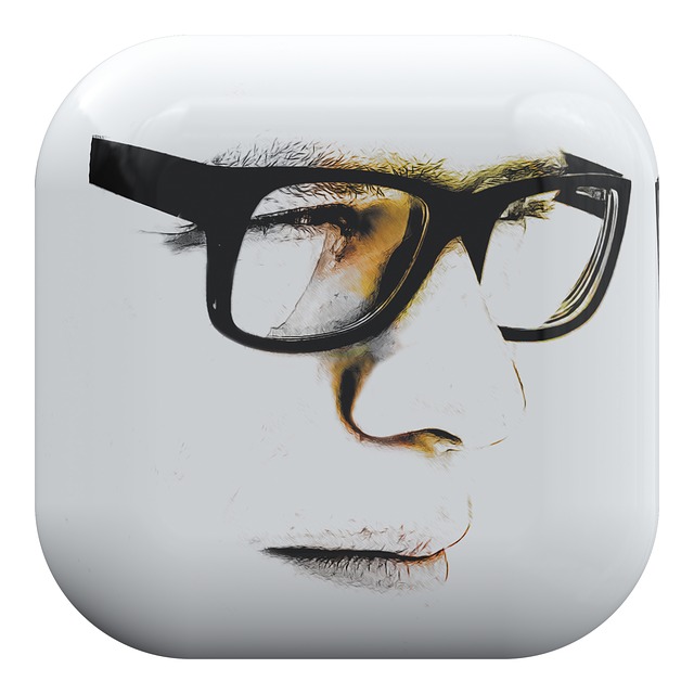 Free button stud head illustration
