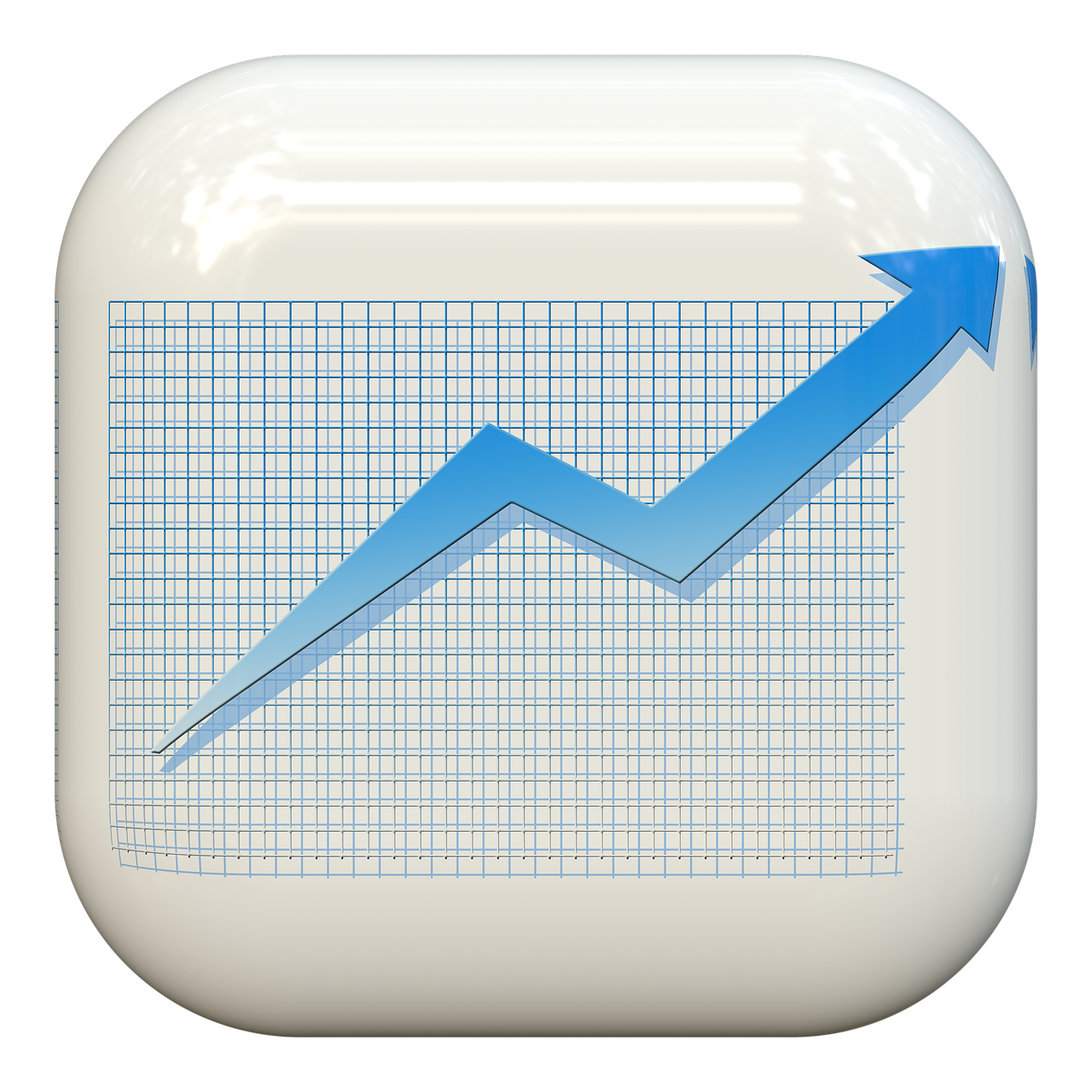 Free button stud arrow illustration